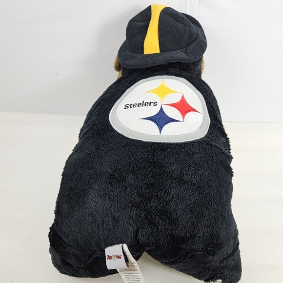 Pittsburgh Steelers Steely McBeam Authentic Pillow Pet NFL Football Plush - Picture 11 of 16